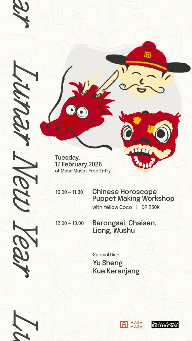 Lunar New Year at Masa Masa Bali