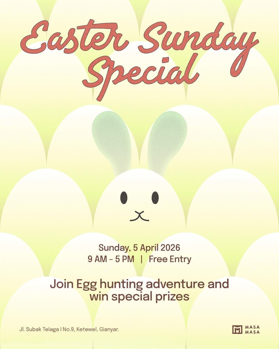 Easter at Masa Masa Bali