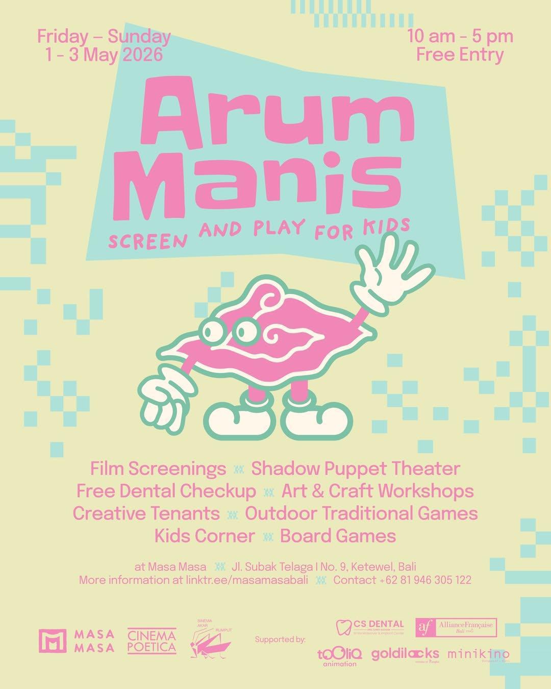 ARUM MANIS Festival at Masa Masa Bali