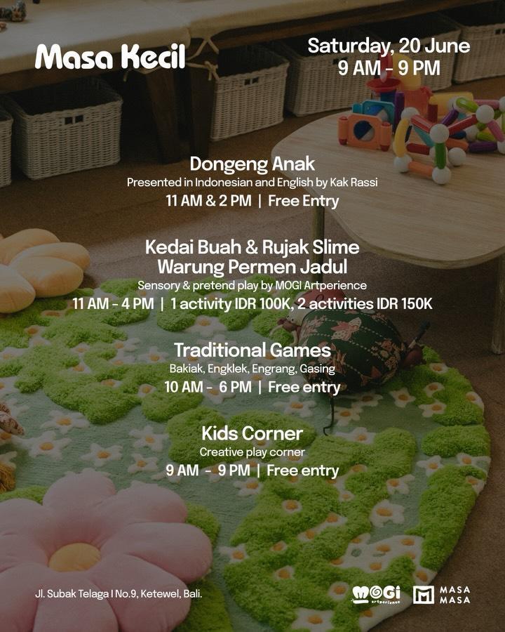 Masa Kecil at Masa Masa Bali