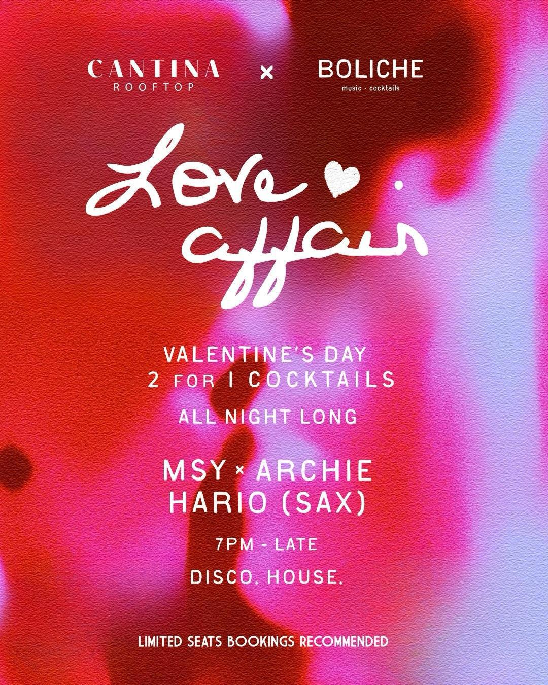 Valentine’s Day at Cantina Rooftop