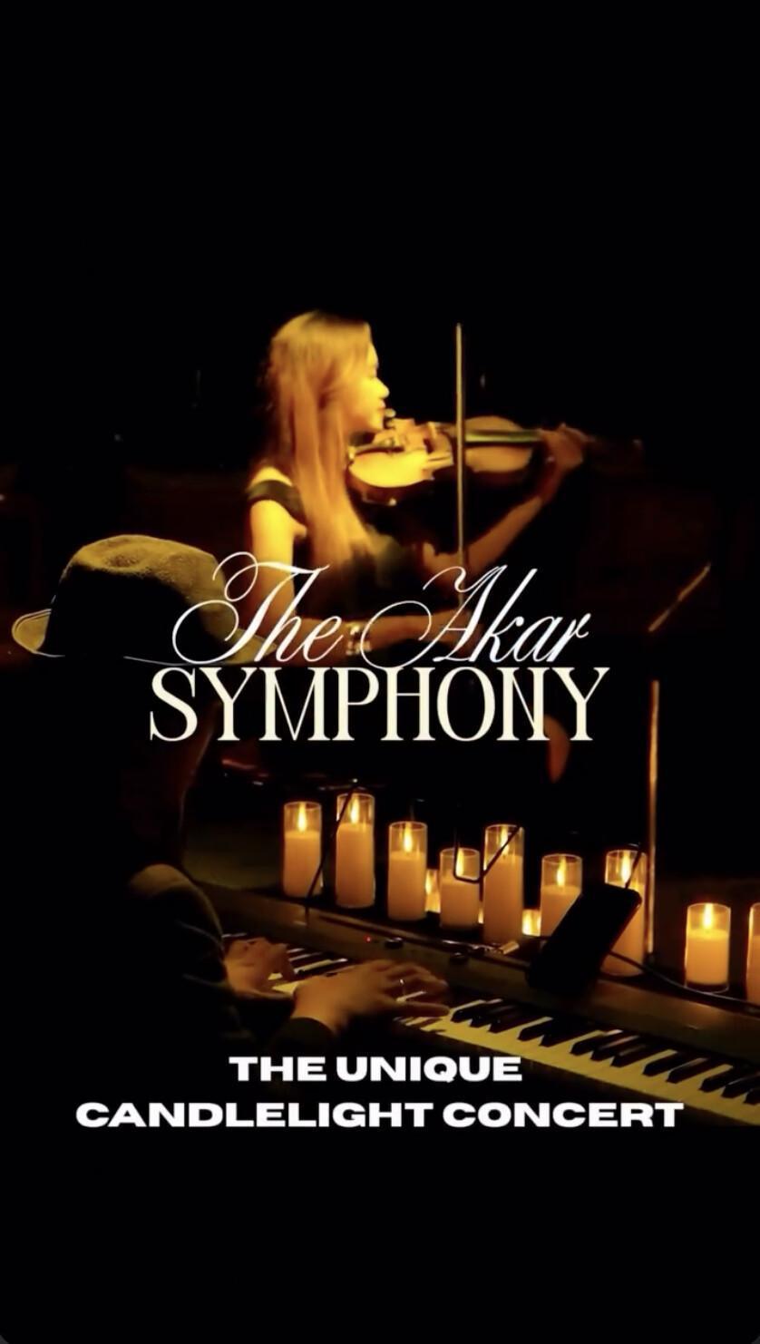 The Symphony Candlelight Concert at AKAR Ubud