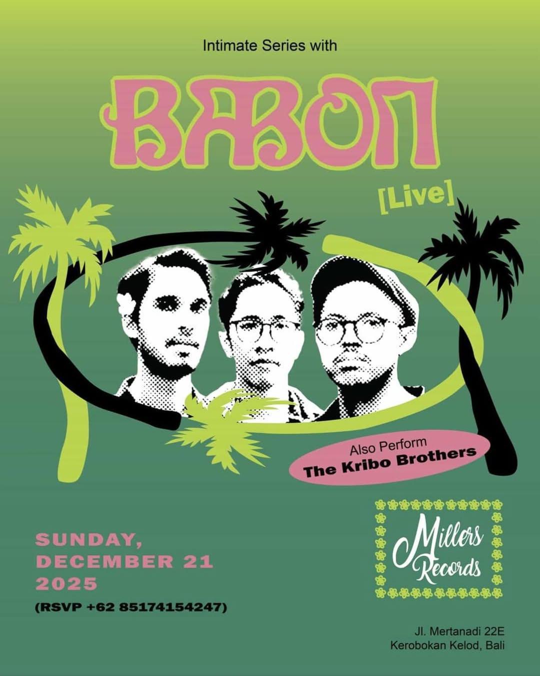 Babon Live at Millers Records Babon Live at Millers Records