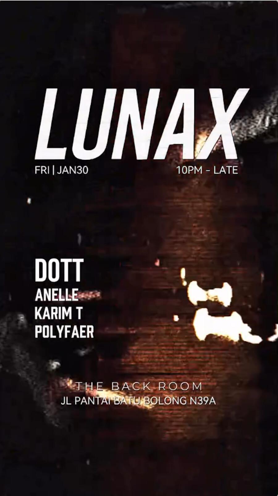 Lunax at The Back Room