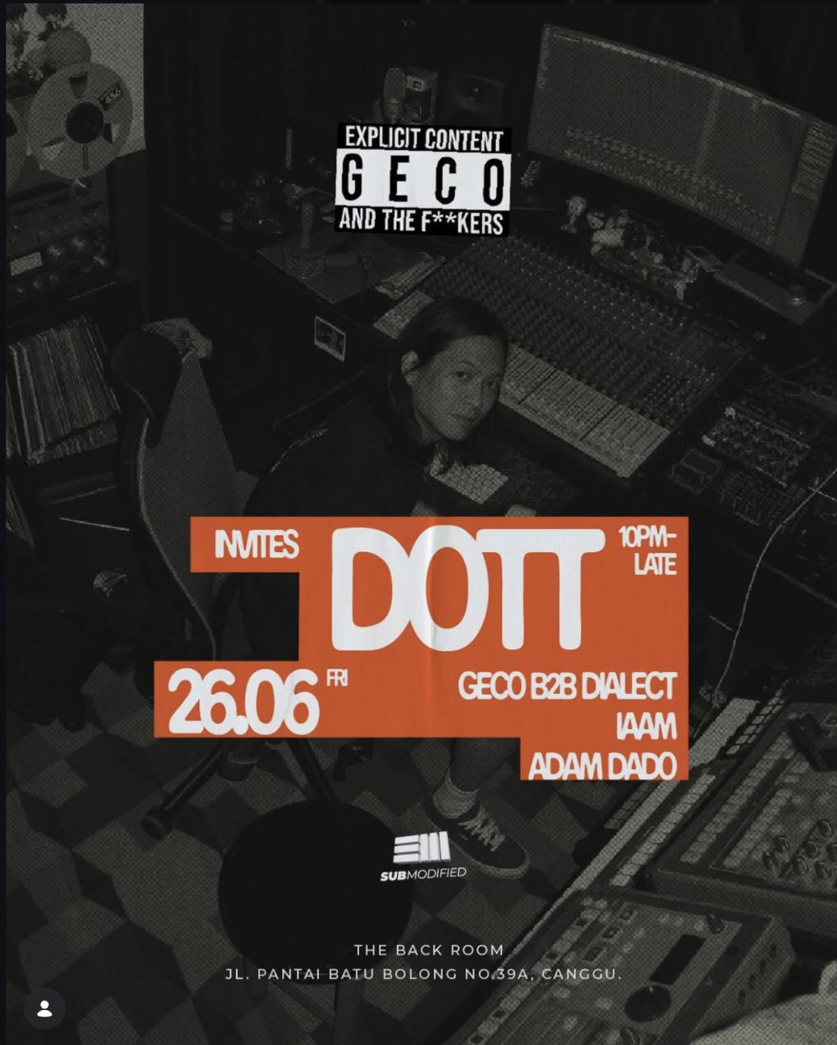 DOTT at The Back Room