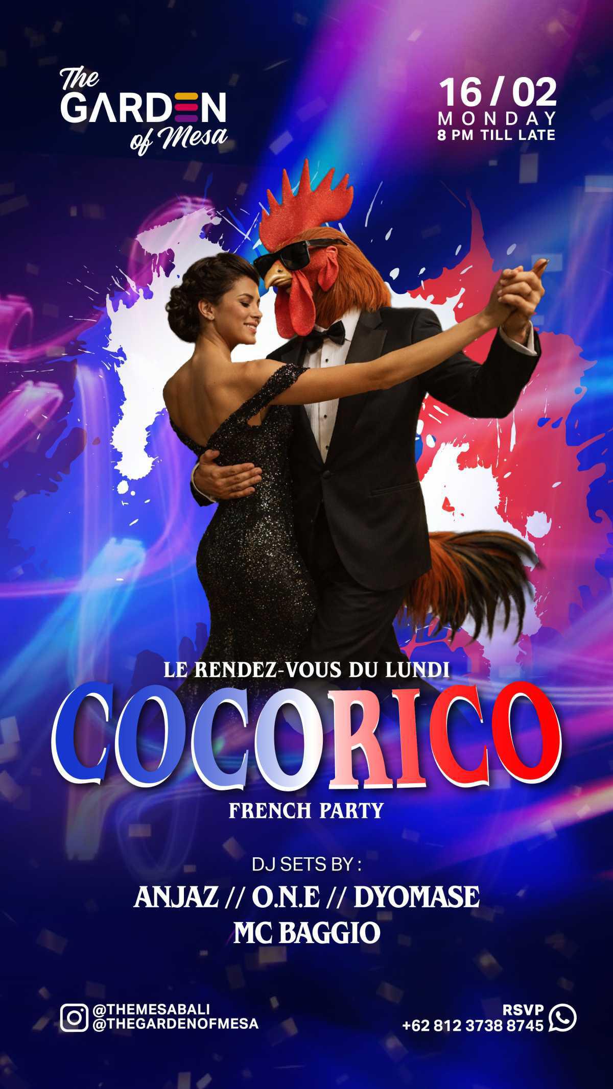 Cocorico at The Garden of Mesa Cocorico at The Garden of Mesa