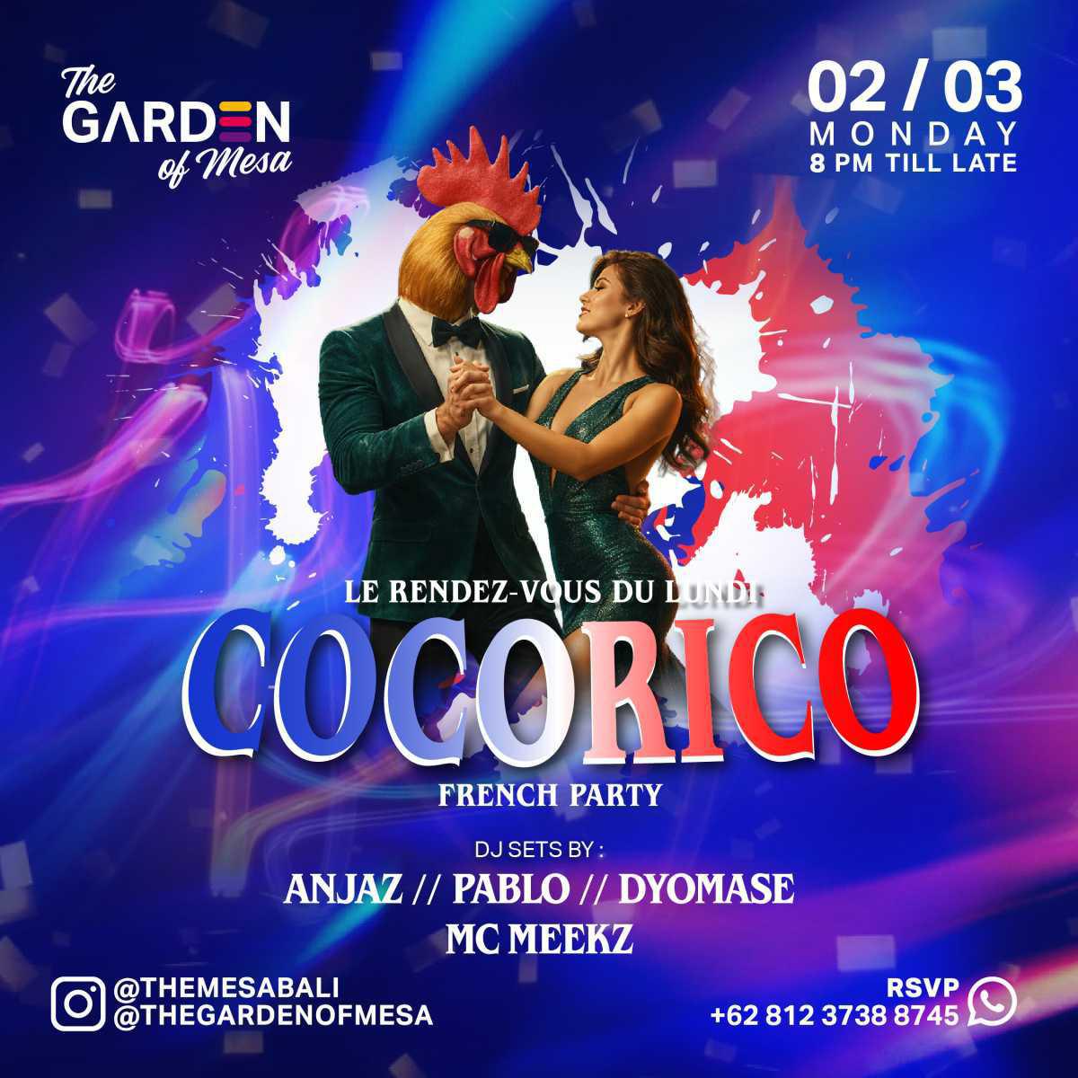 Cocorico at The Garden of Mesa Cocorico at The Garden of Mesa