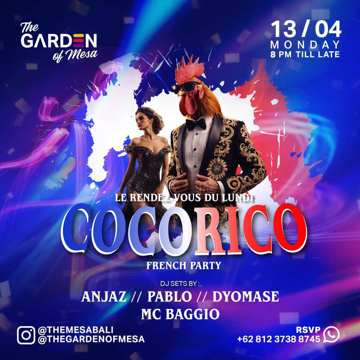 Cocorico at The Garden of Mesa Cocorico at The Garden of Mesa