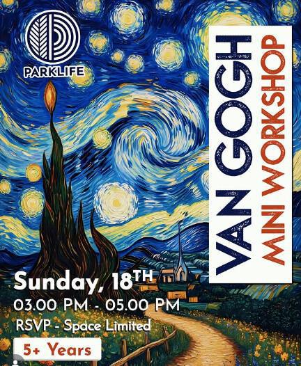van gogh mini workshop