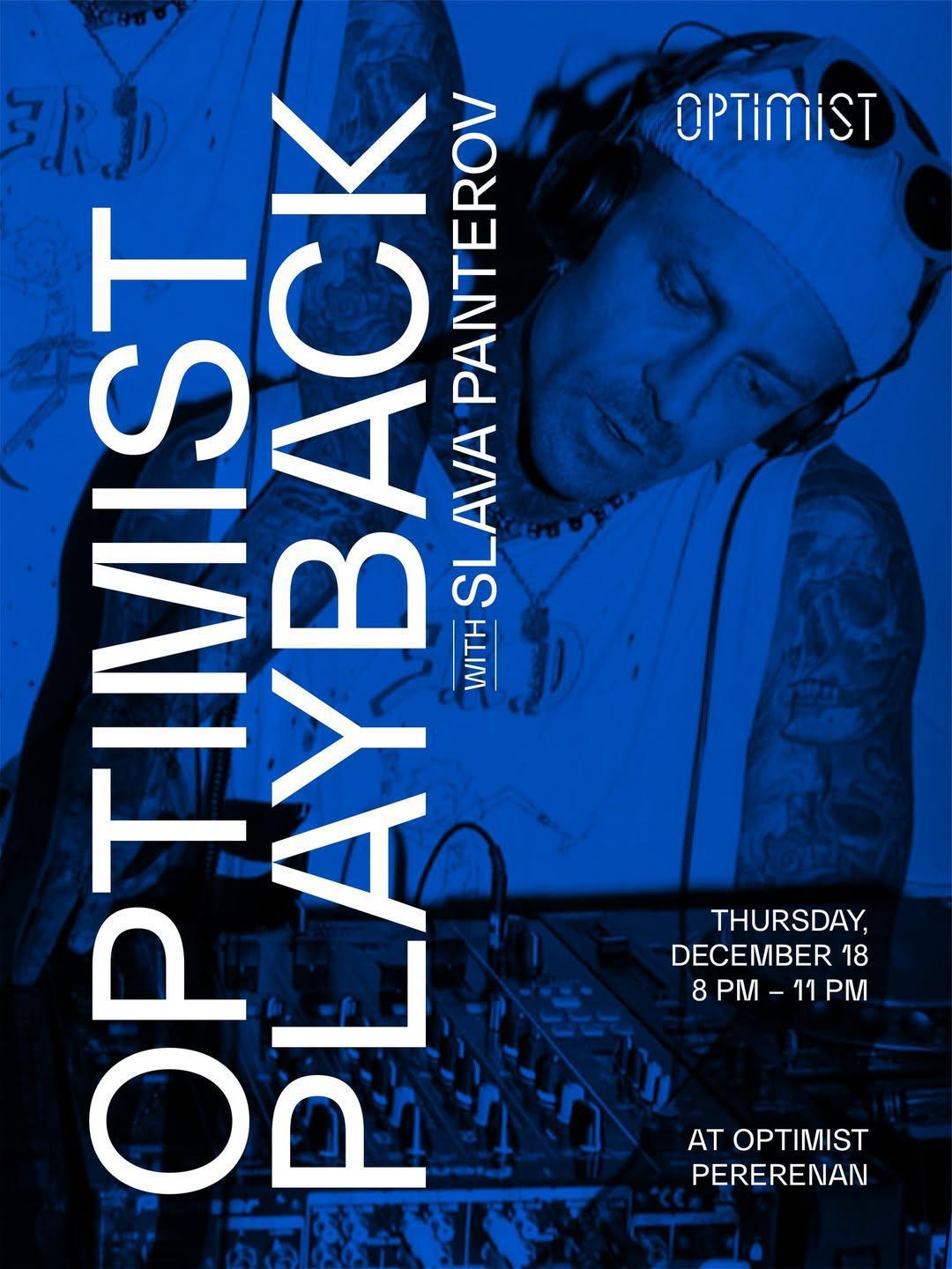 Thursday at OPTIMIST BALI