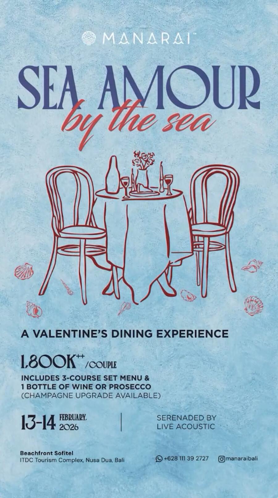 Sea Amour at Manarai Beach House