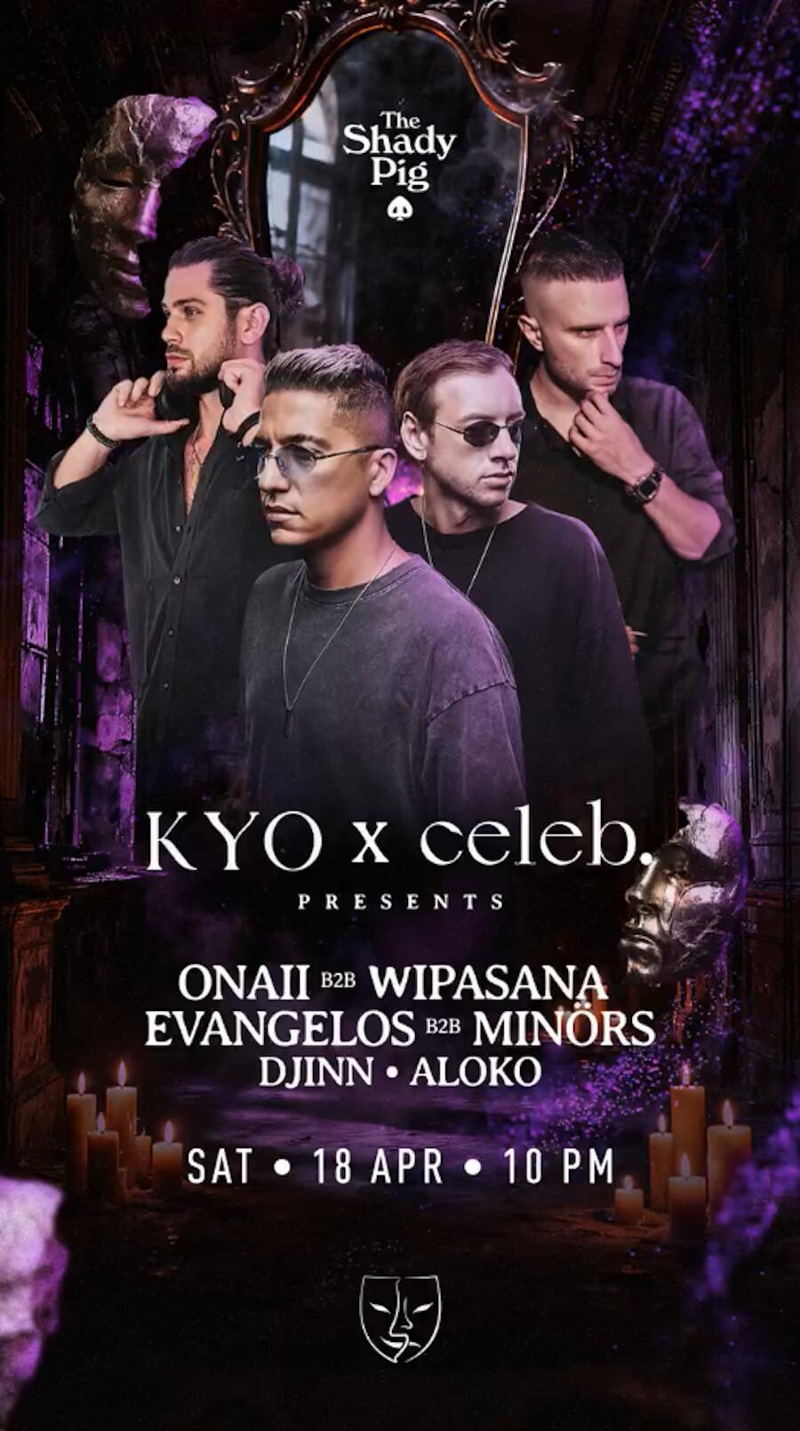 KYO x Celeb at The Shady Pig Berawa