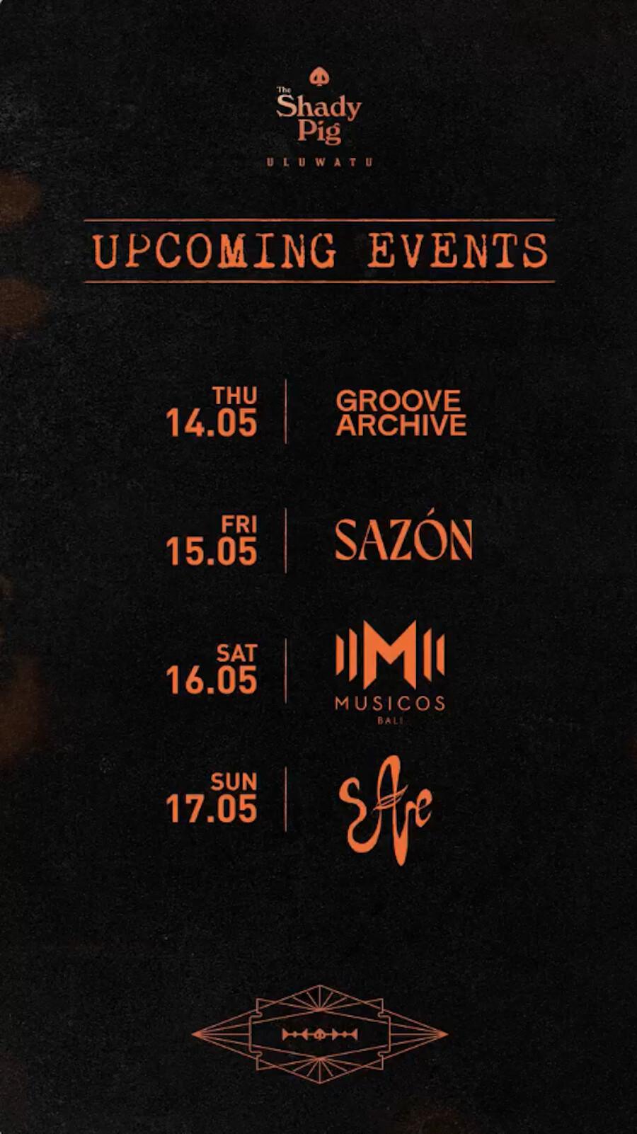 This week at The Shady Pig Uluwatu
