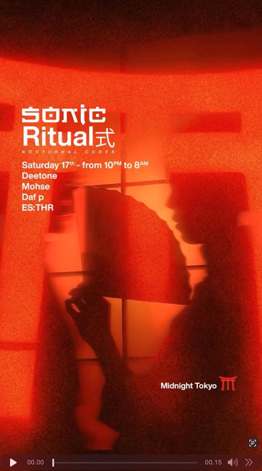 Sonic Ritual at Midnight Tokyo Bali
