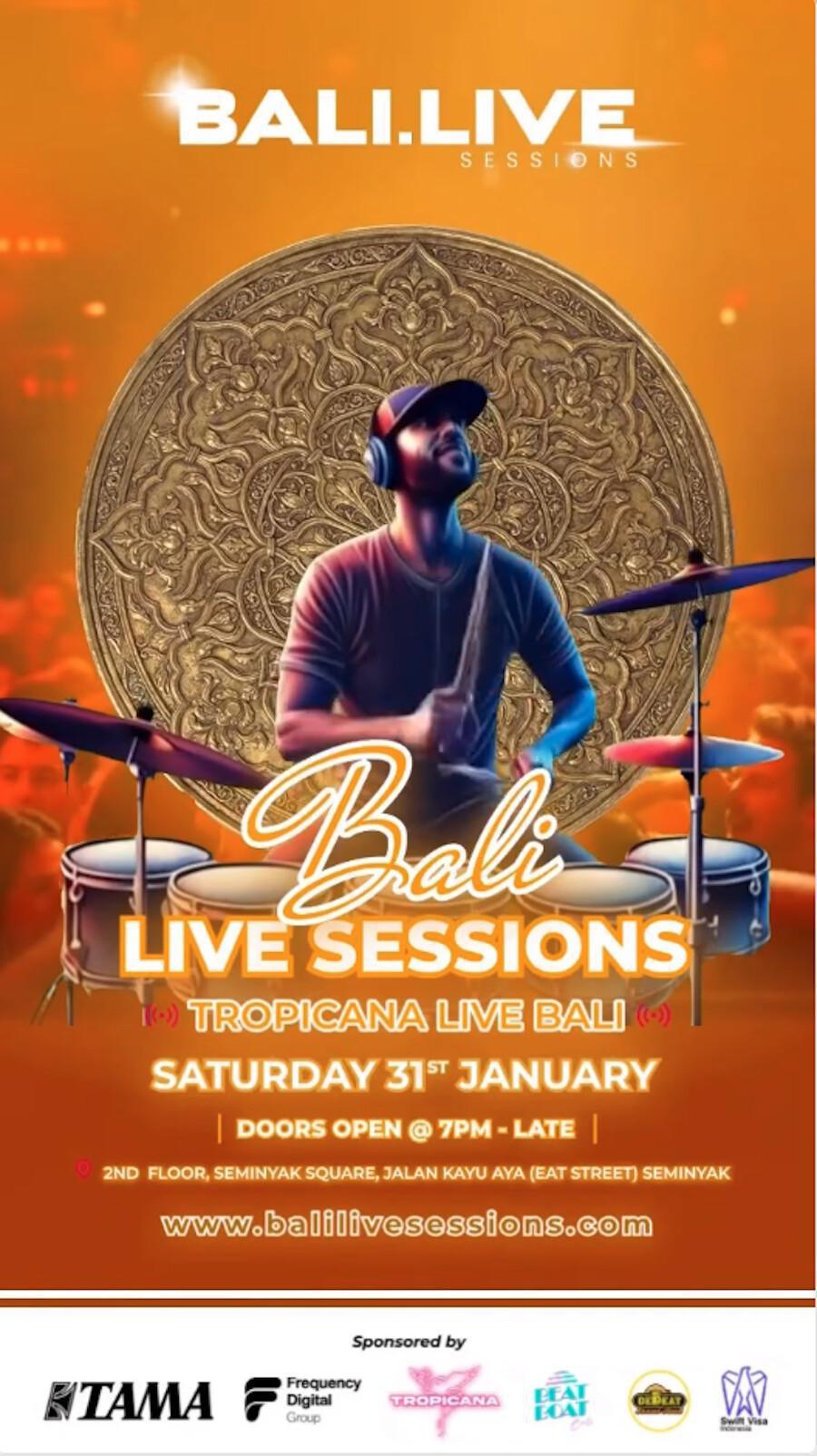 Bali Live Sessions at Tropicana Bali