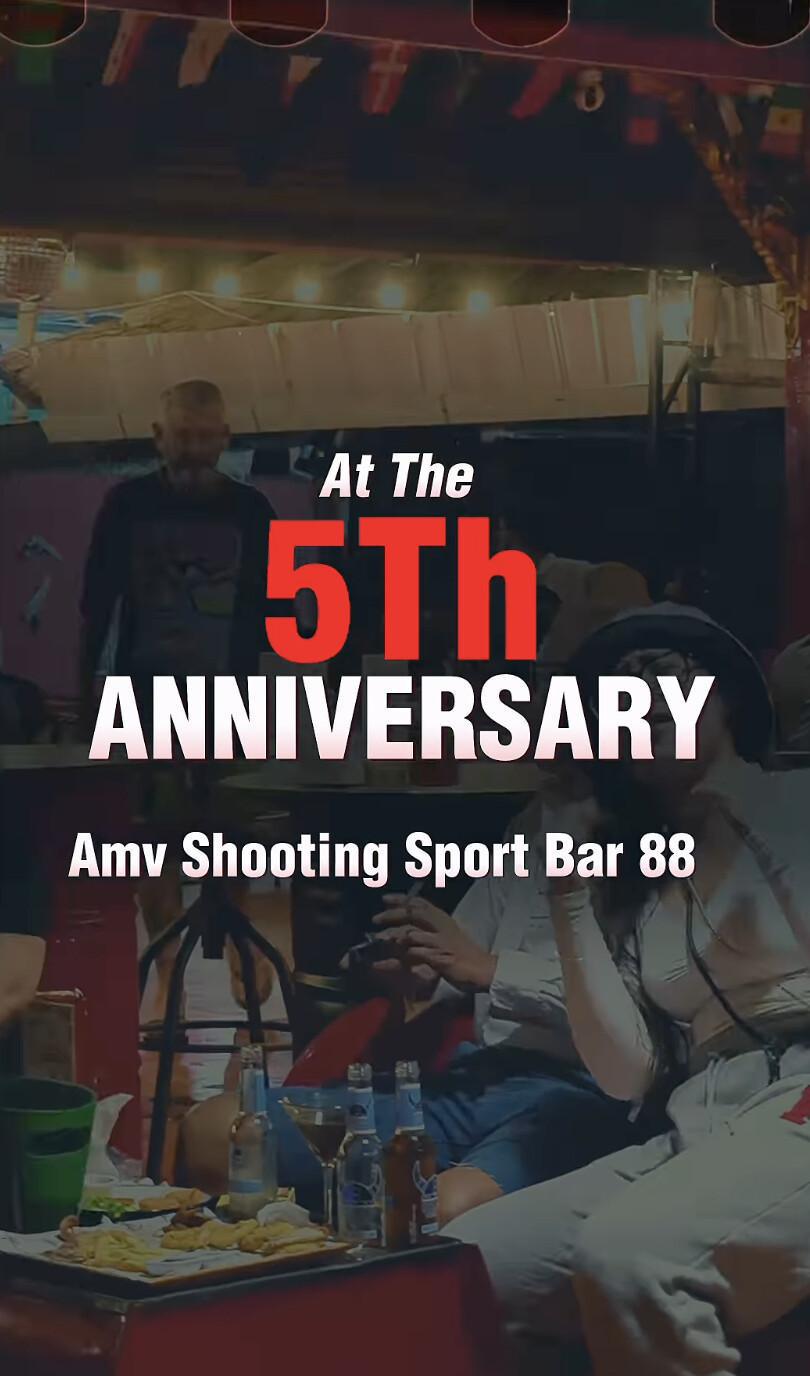 5Th Anniversary at AMV Shooting bar 5Th Anniversary at AMV Shooting bar