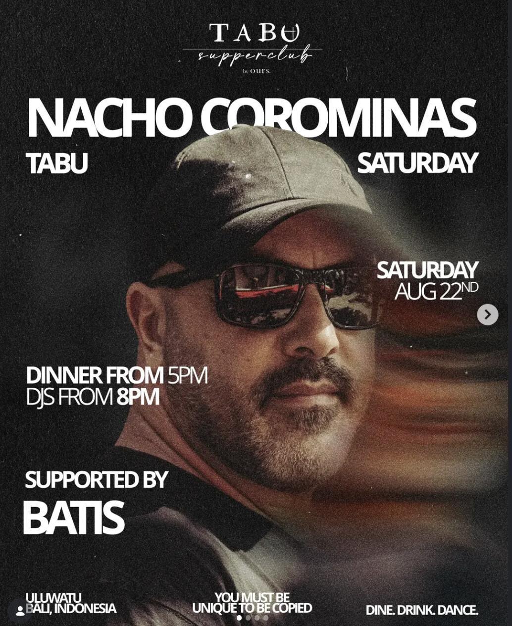 Nacho Corominas at Tabu