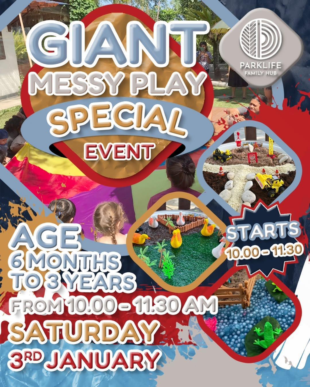  Giant Messy Play at Parklife Bali