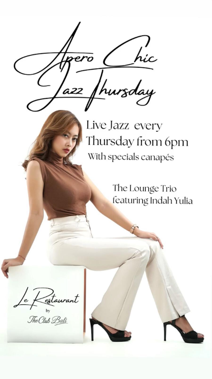 Apero Chic Jazz Thursday at Le Restaurant by The Club Bali