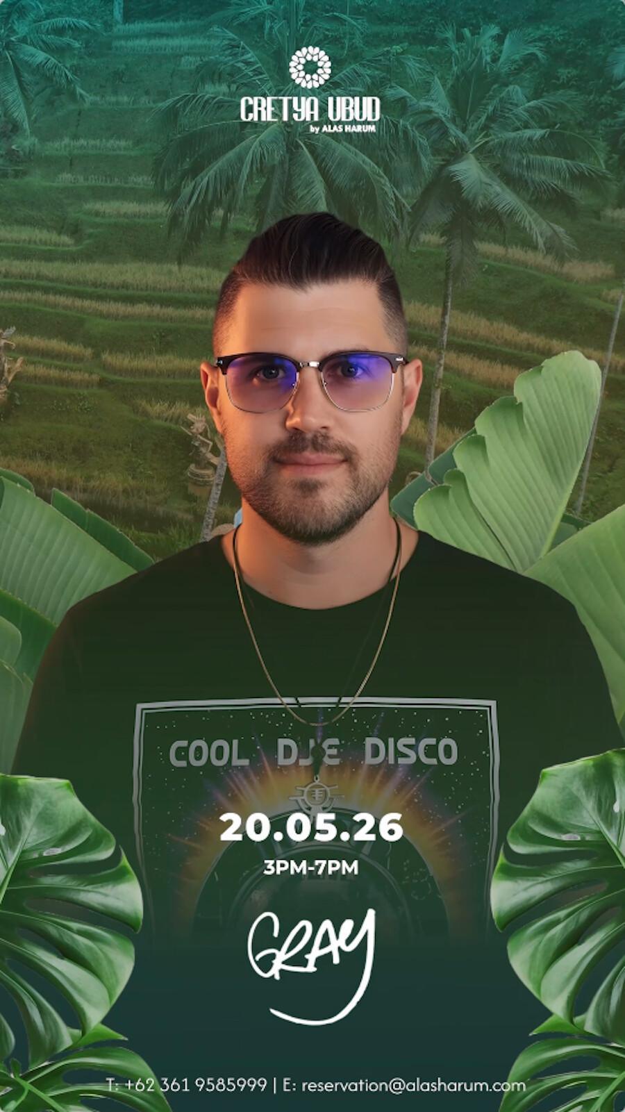 DJ Gray at Cretya Ubud