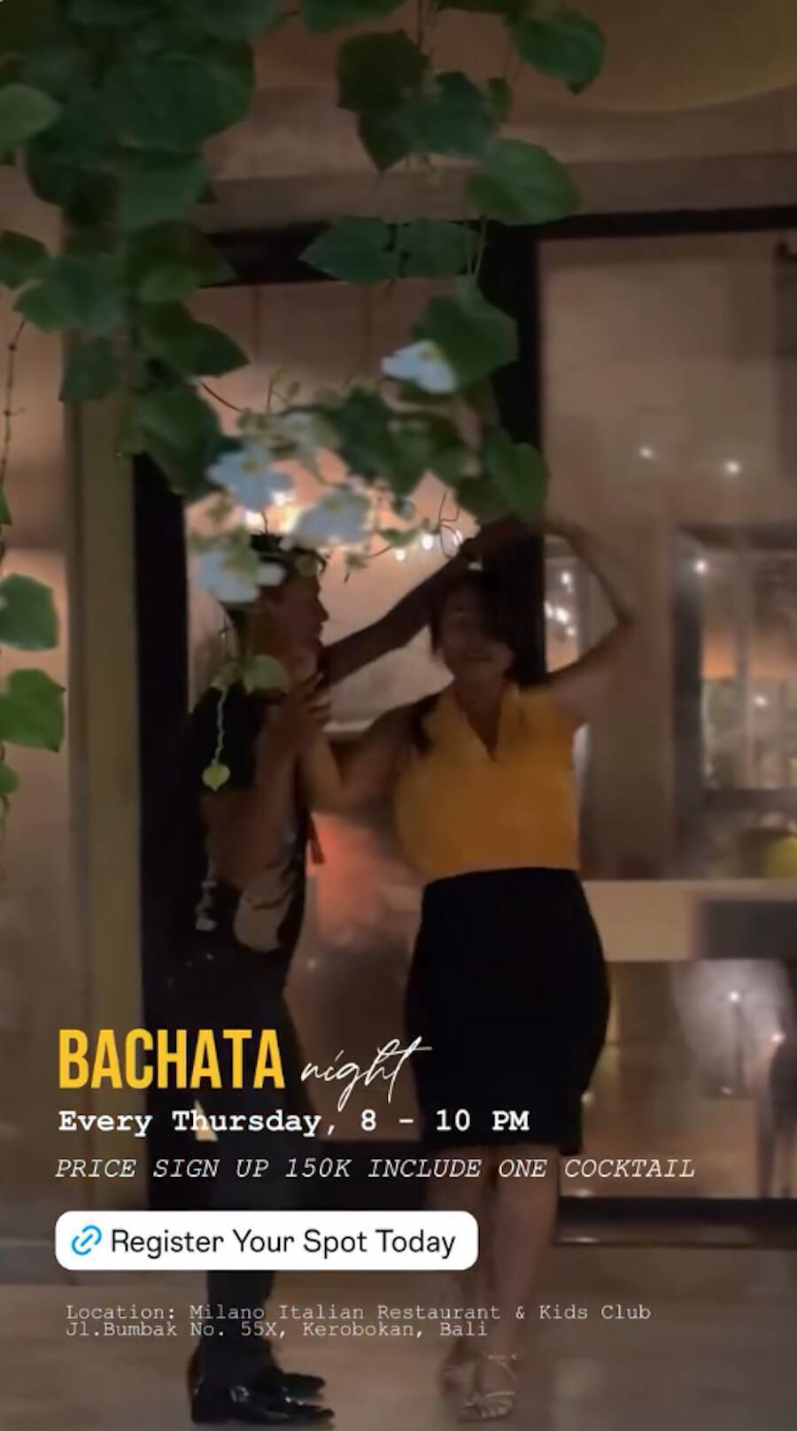 Bachata Nights at Milano Umalas