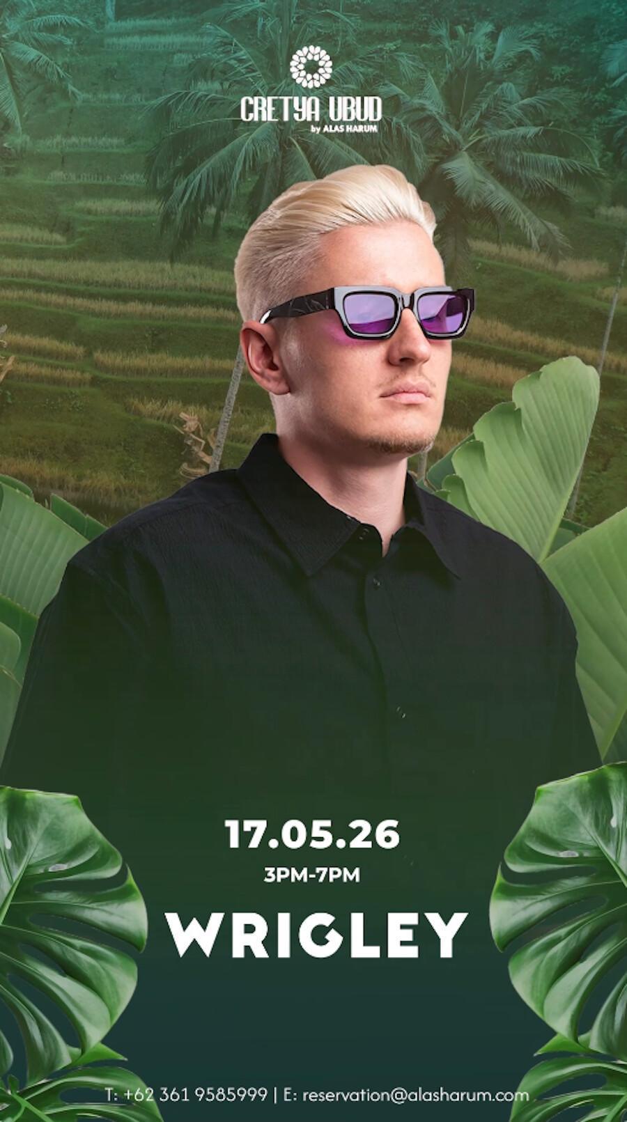DJ Wrigley at Cretya Ubud