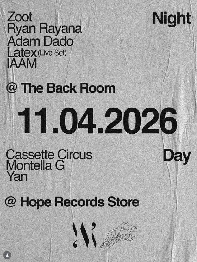 Day to Night at The Back Room