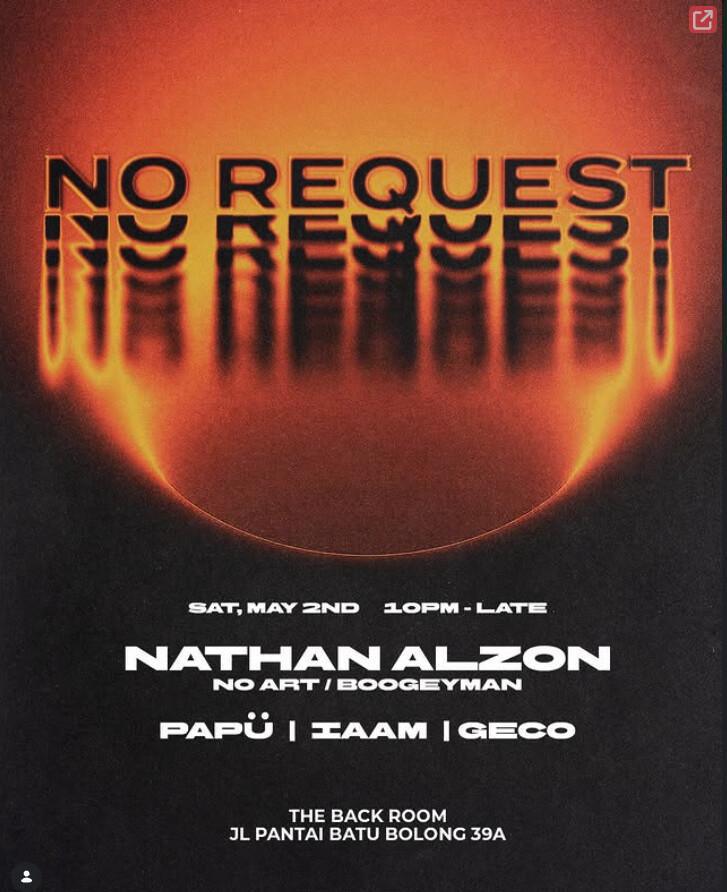 No Request at The Back Room