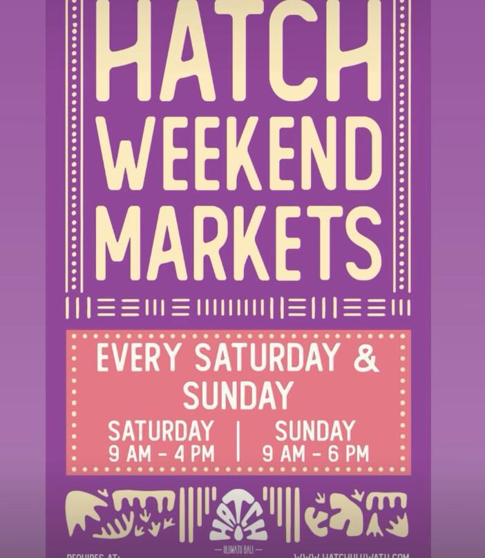 Weekend Markets at Hatch Uluwatu