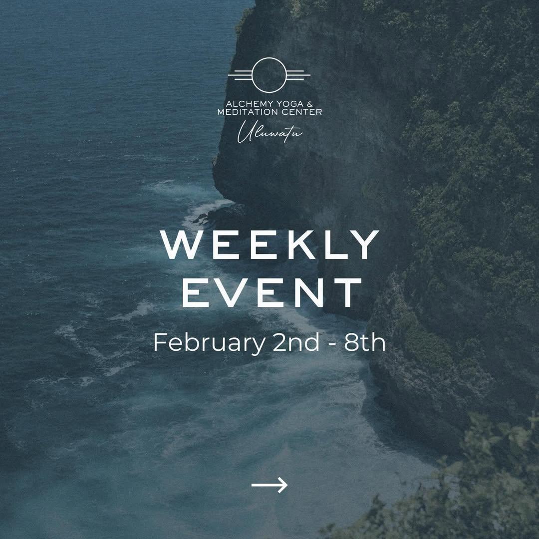 This Week at Alchemy Uluwatu