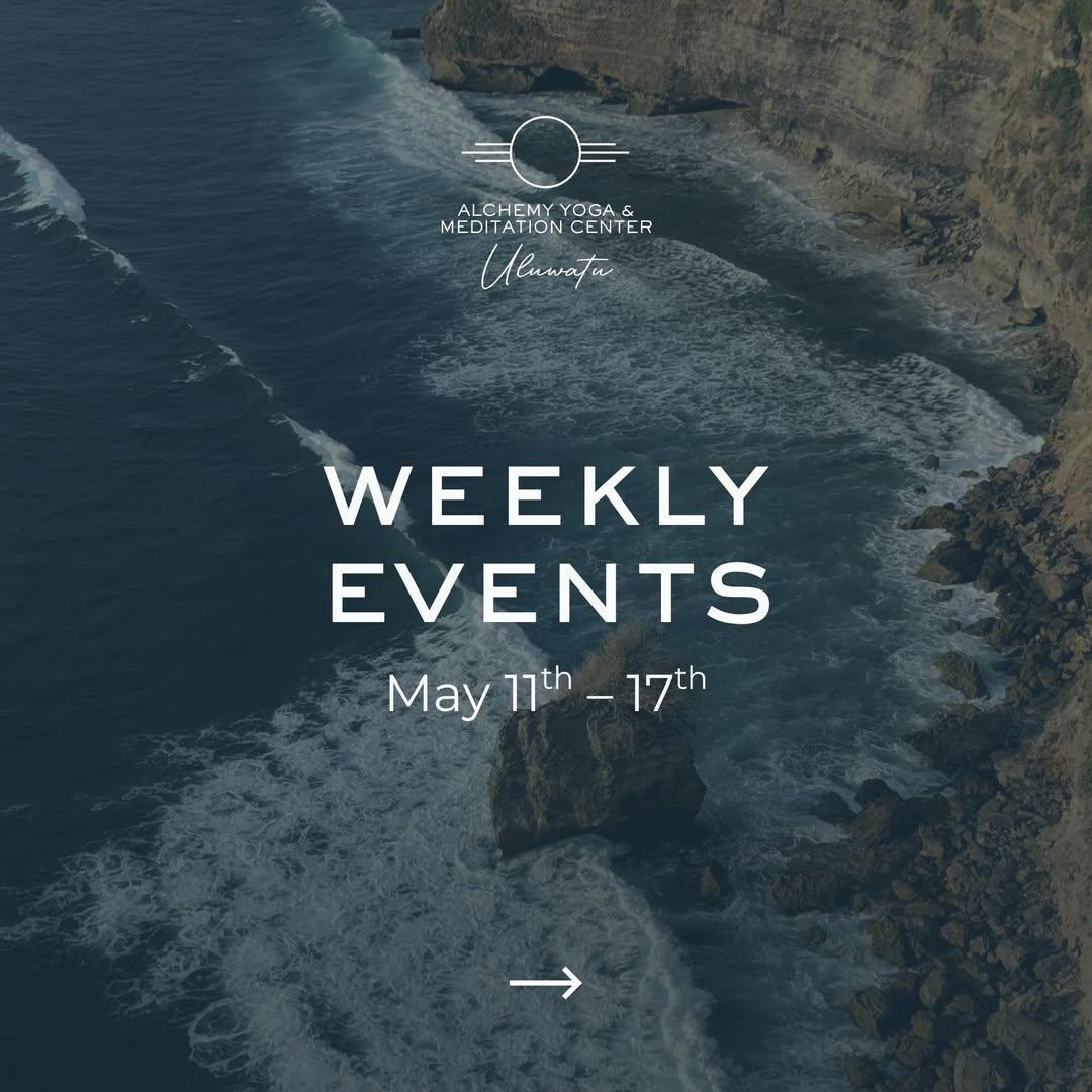 This Week at Alchemy Uluwatu