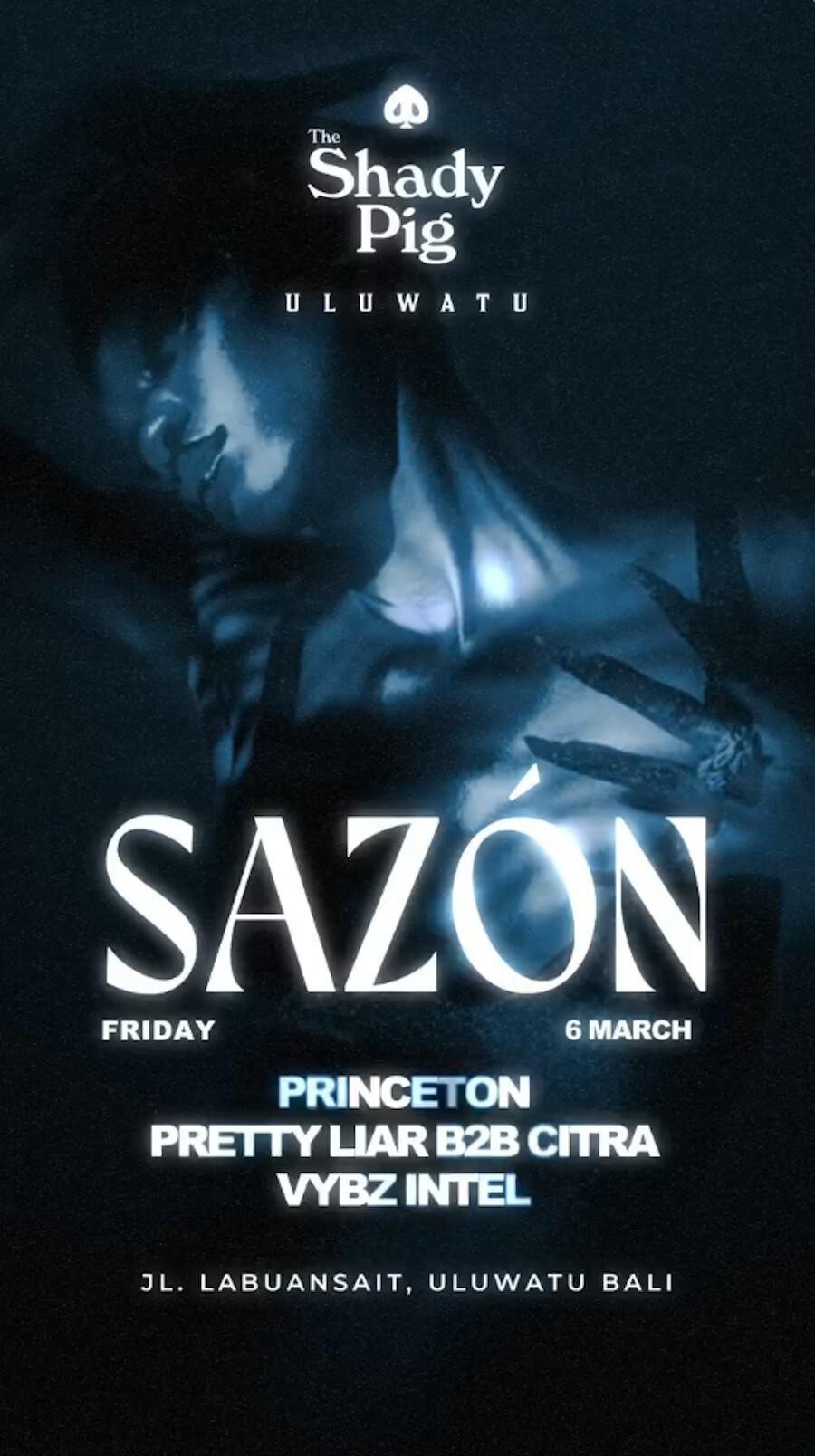 Sazon at The Shady Pig Uluwatu