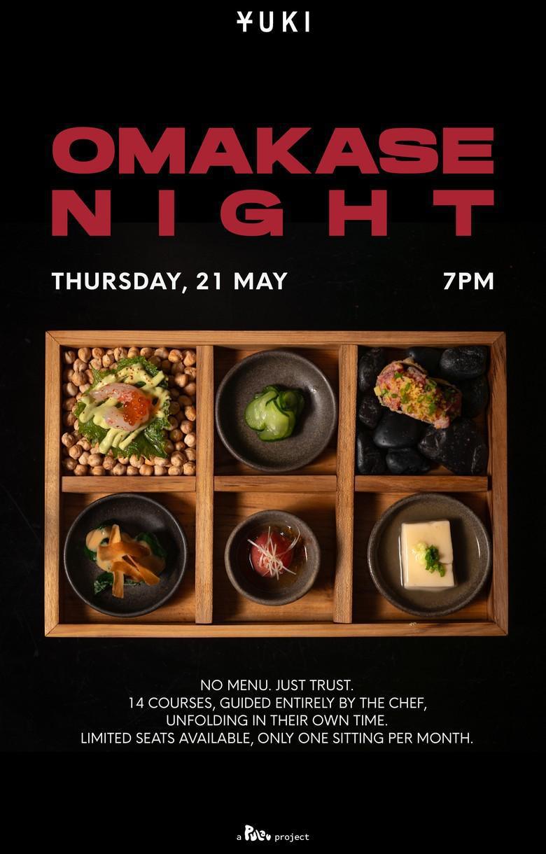 OMAKASE NIGHT at Yuki Canggu
