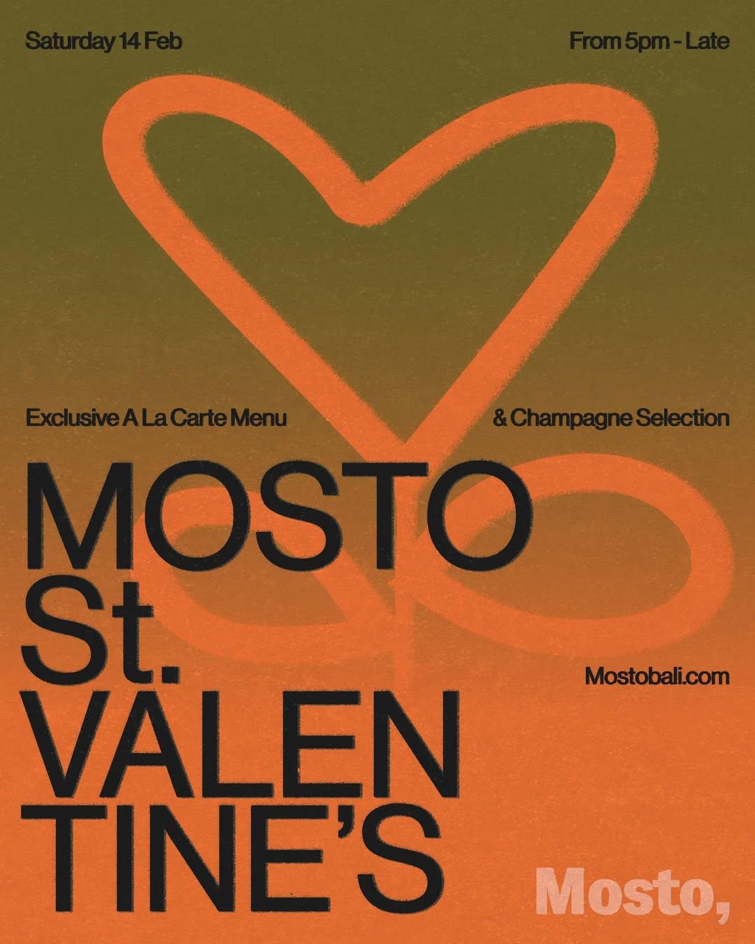 Valentine’s at Mosto Bali