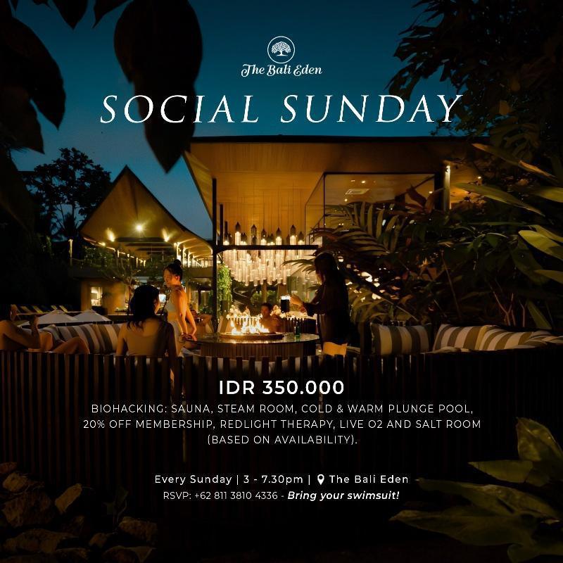 Social Sunday at The Bali Eden 