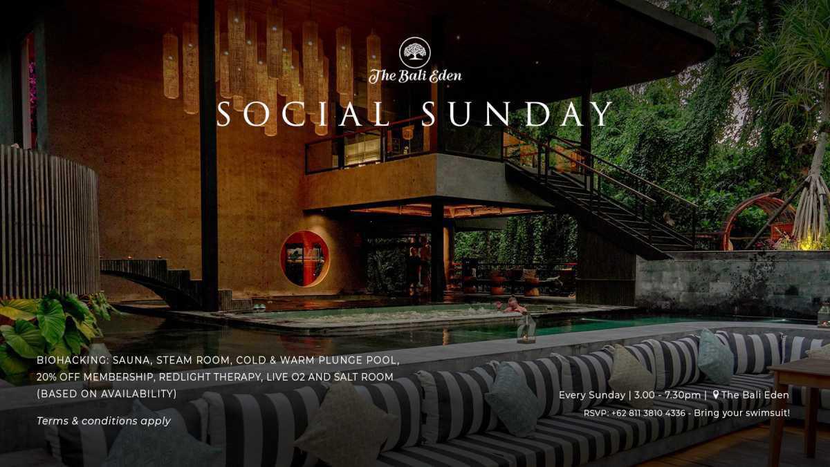 Social Sunday at The Bali Eden 