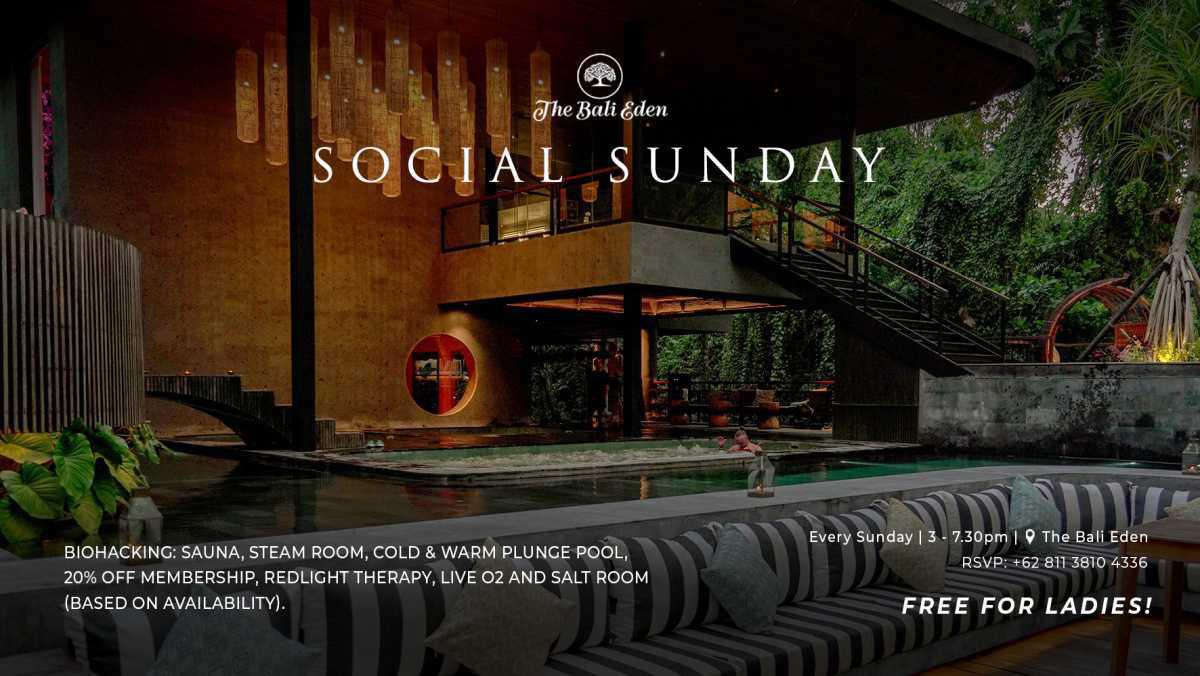 Social Sunday at The Bali Eden 