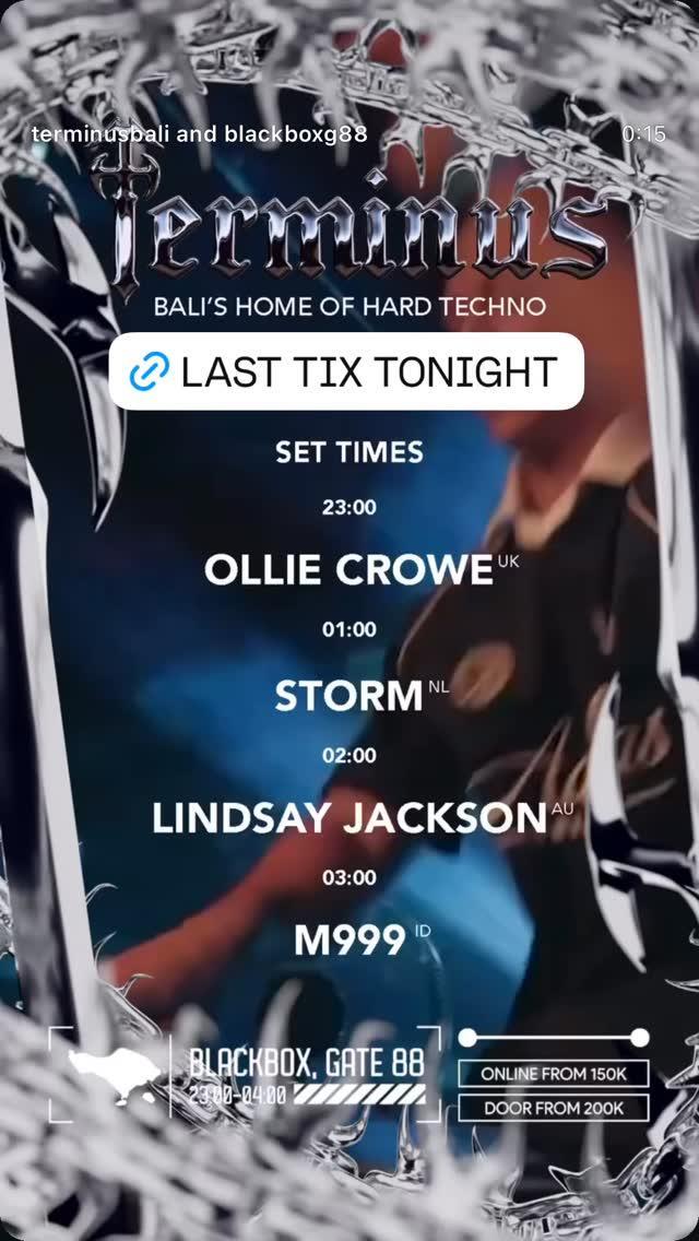 Terminus | Bali's Home of Hard Techno at TERMINUS Terminus | Bali's Home of Hard Techno at TERMINUS