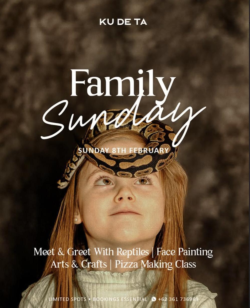 Family Sunday at Ku De Ta Bali