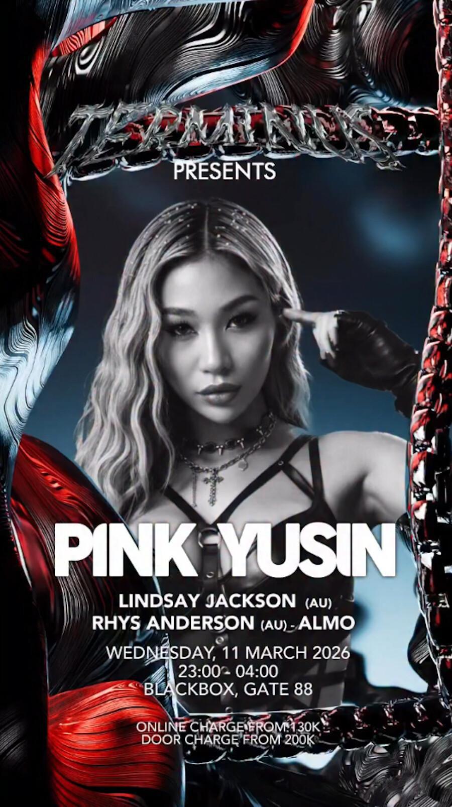 Pink Yusin at Terminus Bali Pink Yusin at Terminus Bali