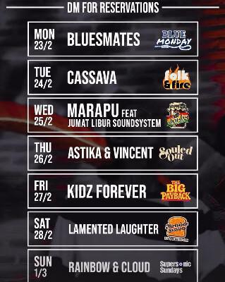 Live Bands at The Orchard 