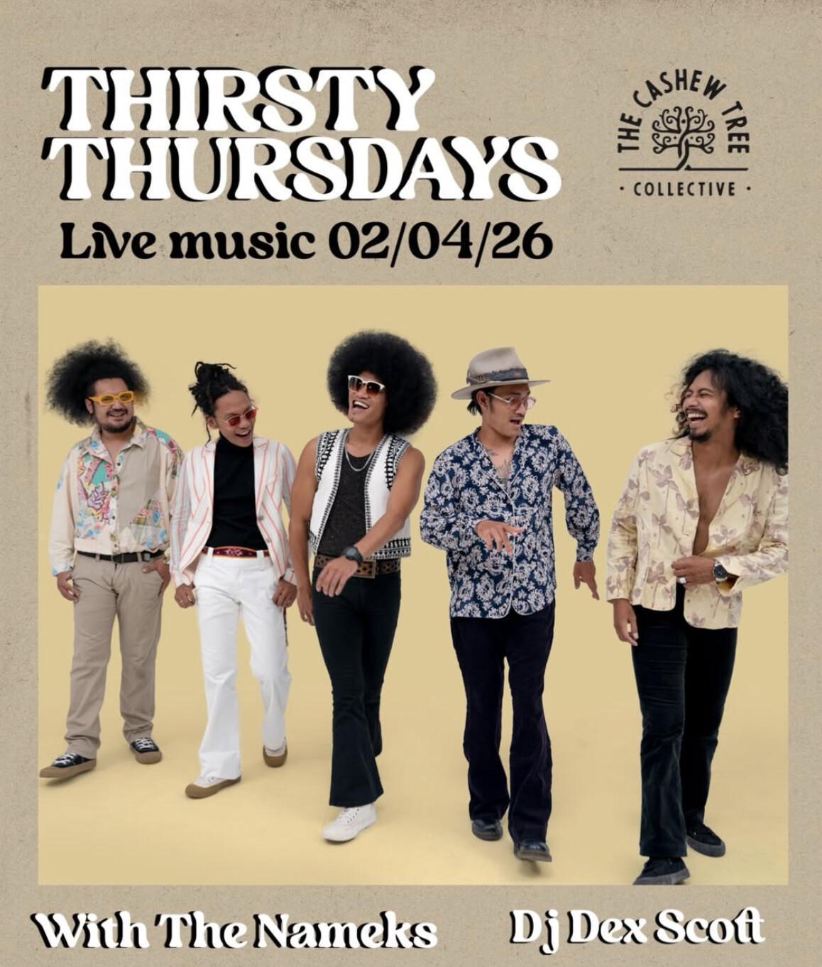 Thirsty Thursday at The Cashew Tree