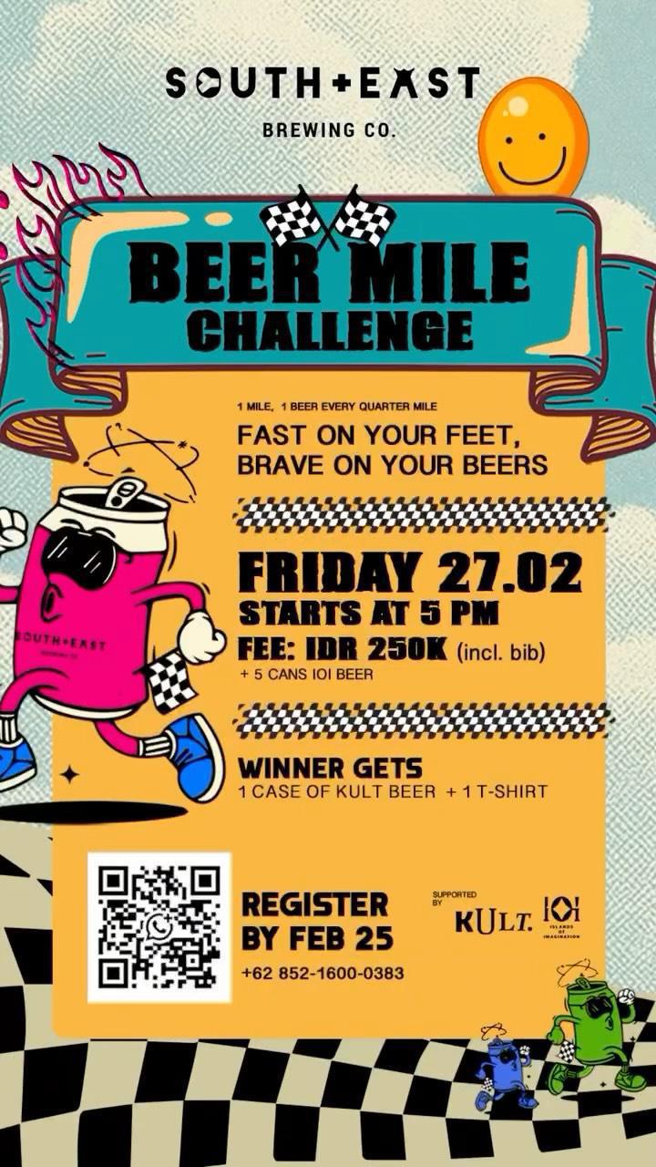 Beer Mile at South East Brewing