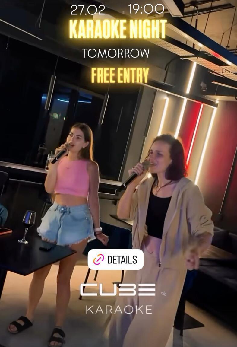 Karaoke Party at Cube Bali 