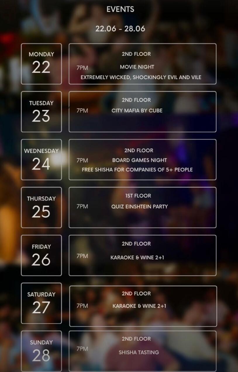 This Week at Cube Bali 