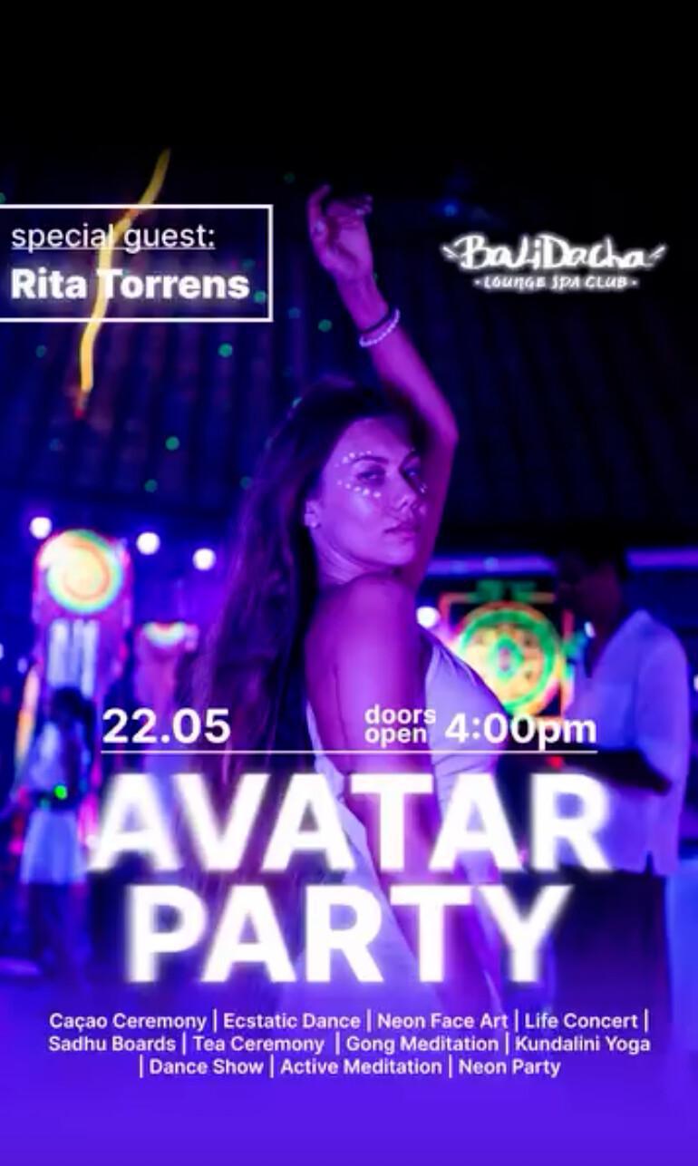 Avatar Party Bali at Bali Dacha Ubud