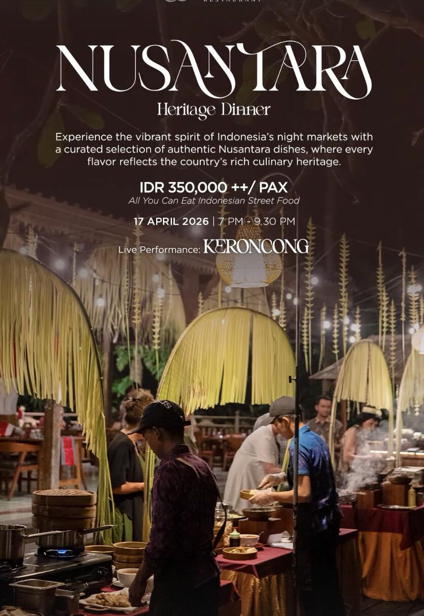 Nusantara heritage dinner at Arkamara Dijiwa