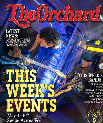 This Week's Events at The Orchard Bali
