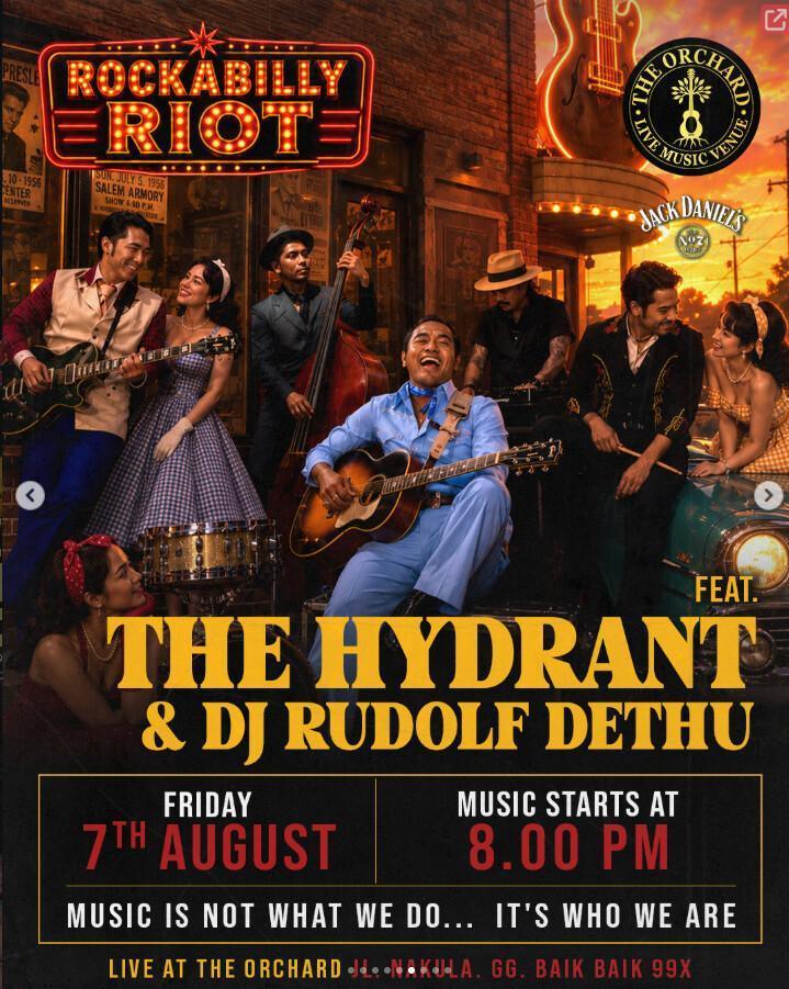 The Orchard - This Week Live Music Schedule at The Orchard Bali