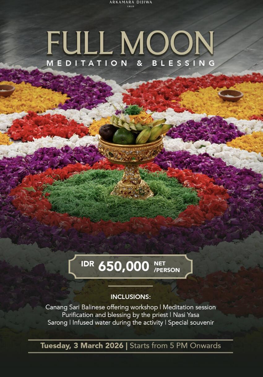 Full Moon at Arkamara Dijiwa